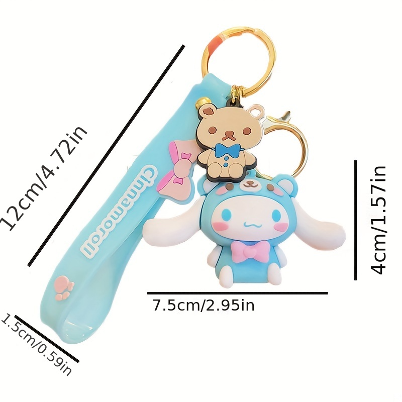 Porte-clés inspirés de Hello Kitty 6 motifs charmants, cadeau