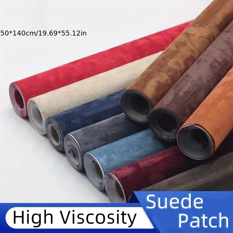 

Self-adhesive Suede Pu Leather Repair Patches - Diy Craft For Dance Shoes, Car Seats & Vehicle Door Panels