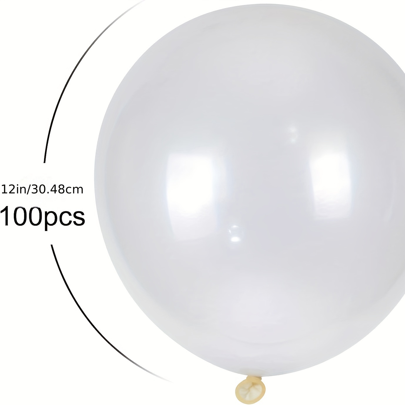 Palloncini trasparenti da 12 , palloncini trasparenti da 12