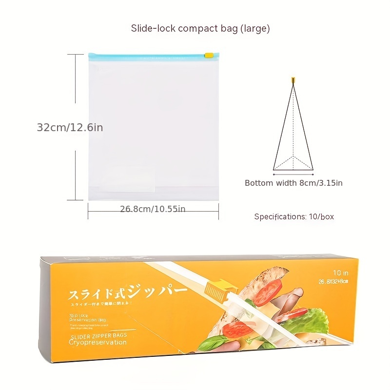 Vacuum Sealer Bag, Reusable Silicone Zipper Bags, Airtight Fresh-keeping Bag,  Anti-odor Leak Proof Freezer Bag, For Liquid Lunch Sandwiches, Cured Meat,  Fruits And Vegetables, Home Kitchen Supplies - Temu