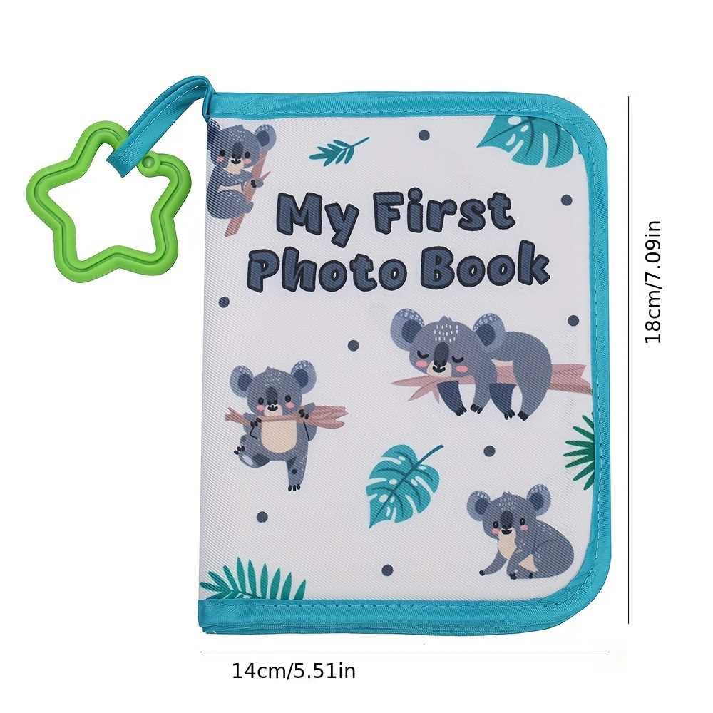 E-shop Einfaches niedliches, mit Stoff bezogenes Fotoalbum, Wachstumsalbum Erinnerungsalbum