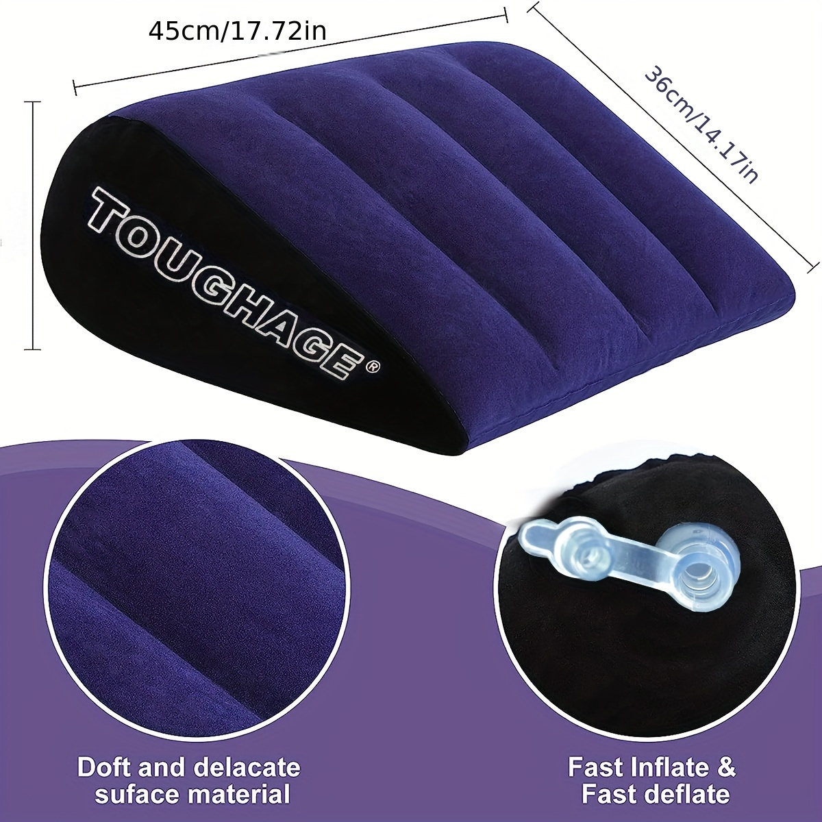 Sex Position Pillow Adult Toys For Couples Inflatable - Temu