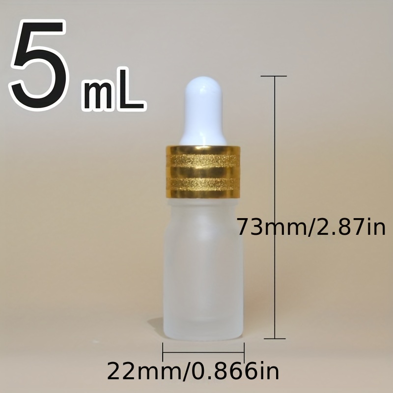 marque generique - 6pcs bouteilles de distributeur compte-gouttes en verre  pour les huiles essentielles parfum 20ml - Appareil balnéo - Rue du Commerce