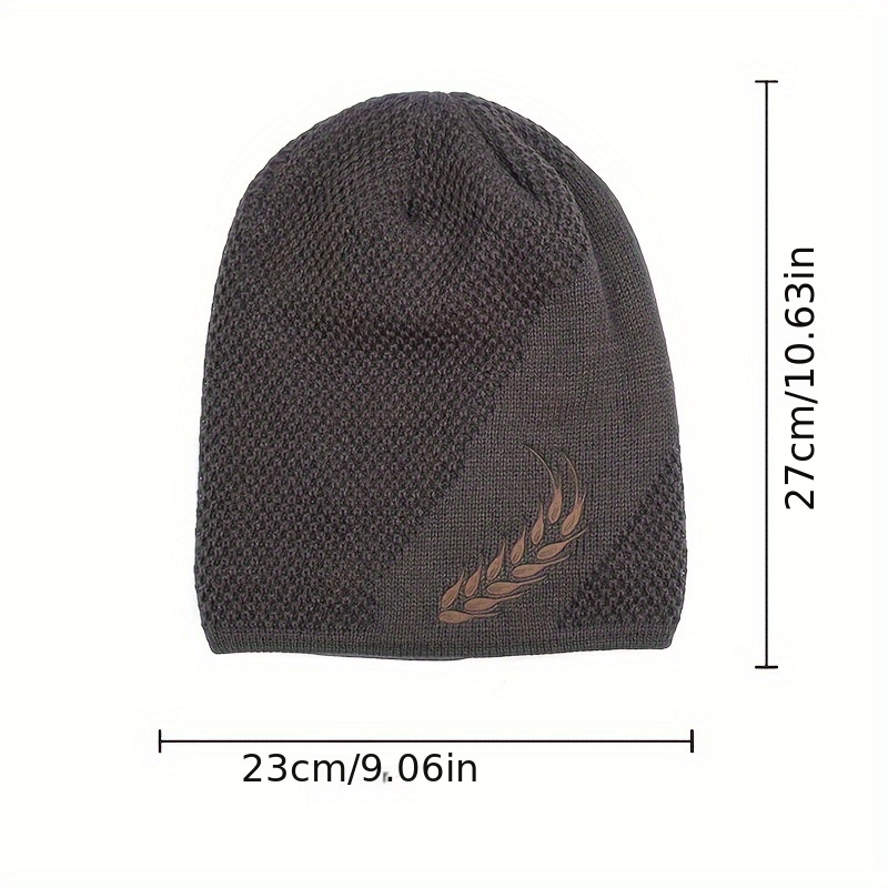 Winter Beanie Men and Women Warm Knit Skull Hat Thermal Thick