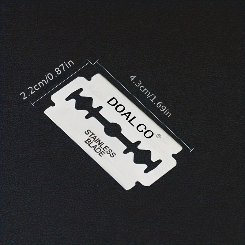 Double Edge Razor Blades For Barbers 10 Pcs