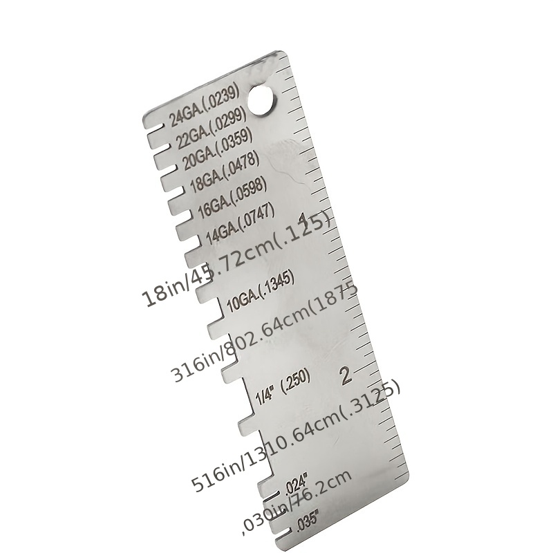 Stainless Steel Wire Gauge Card