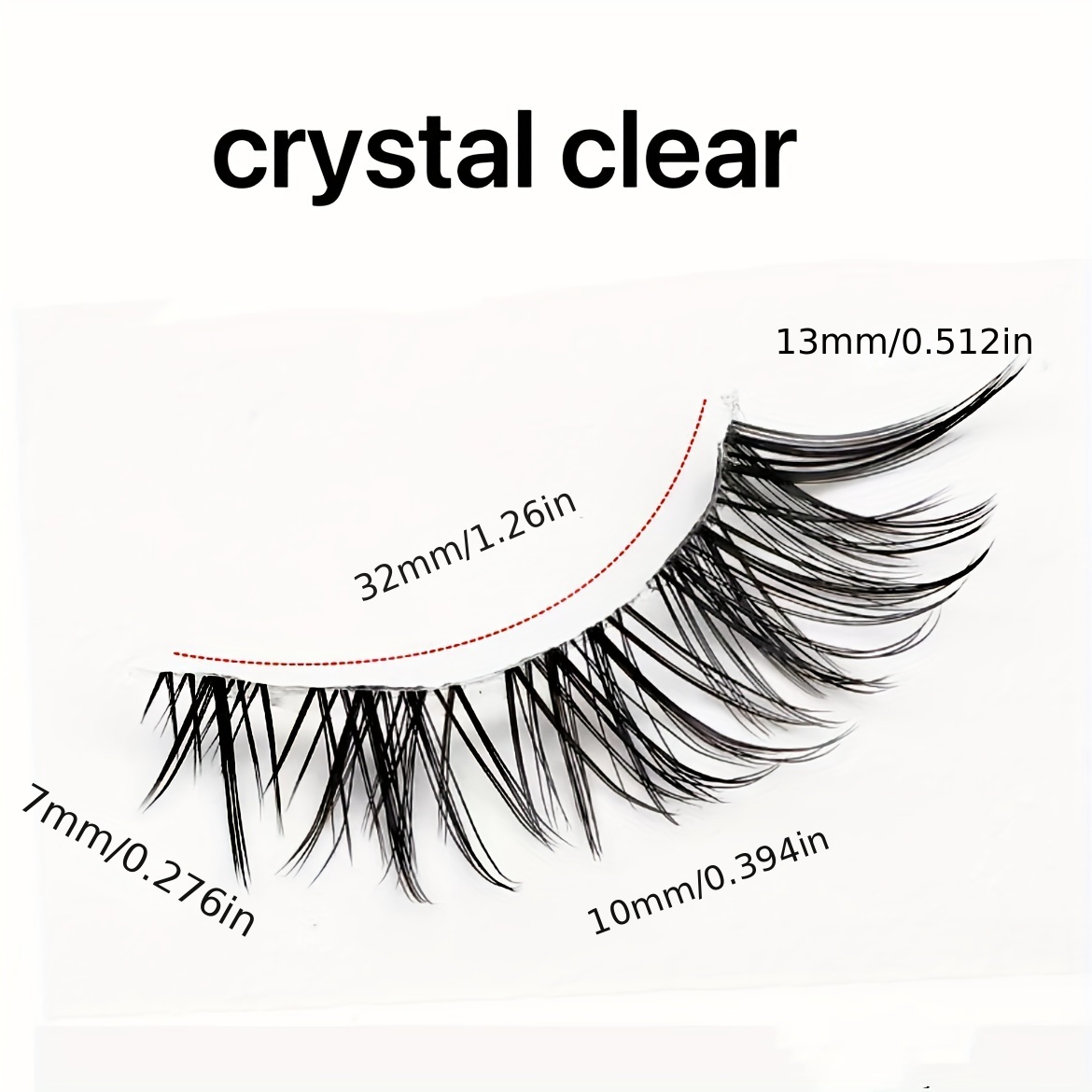 Fox False Eyelashes Eye End Lenghtening Light Smoky Makeup - Temu