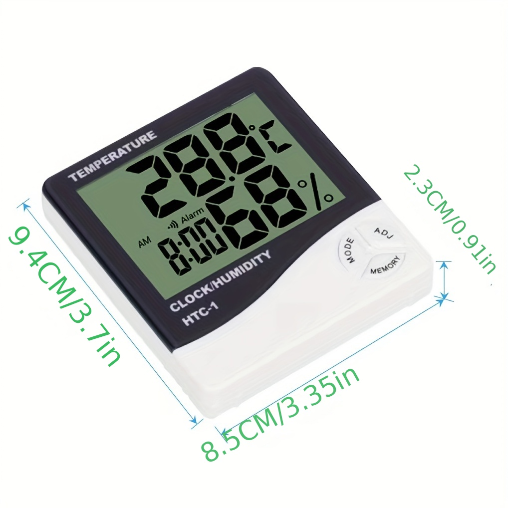 Digital Hygrometer Thermometer Humidity Meter For Home Bed - Temu United  Arab Emirates