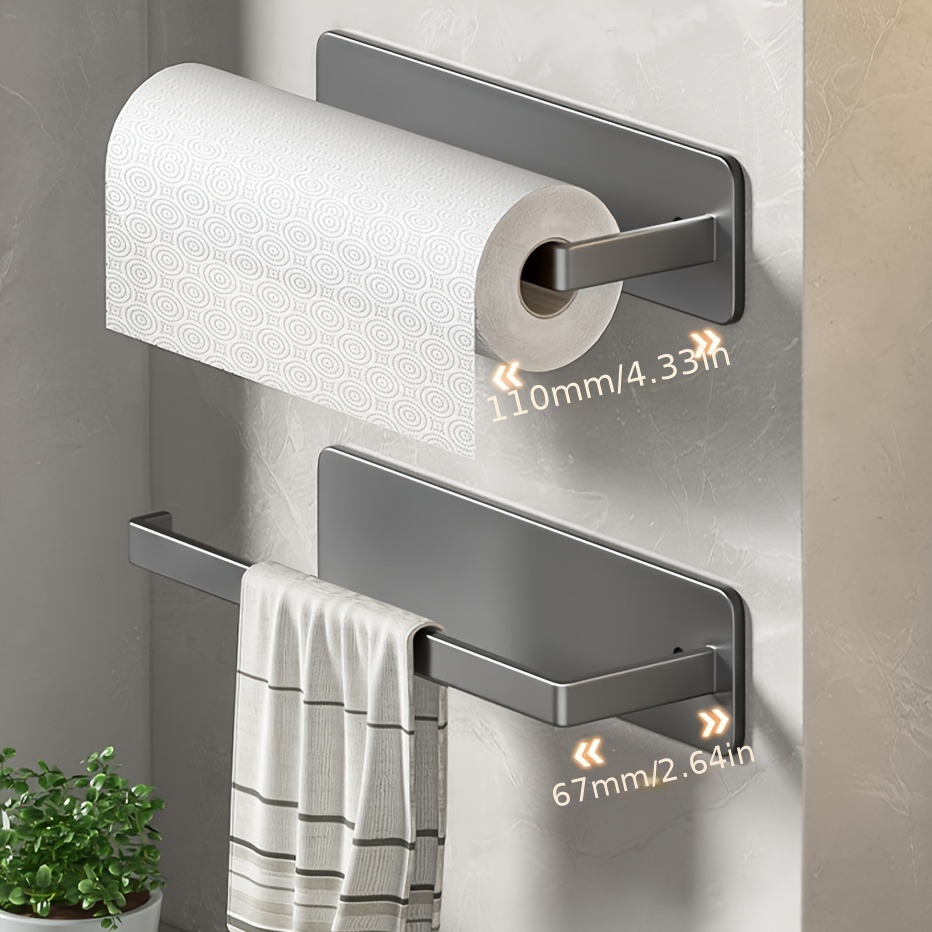 Toilet Roll Paper Holder Bathroom Tissue Storage Rack Wall Temu