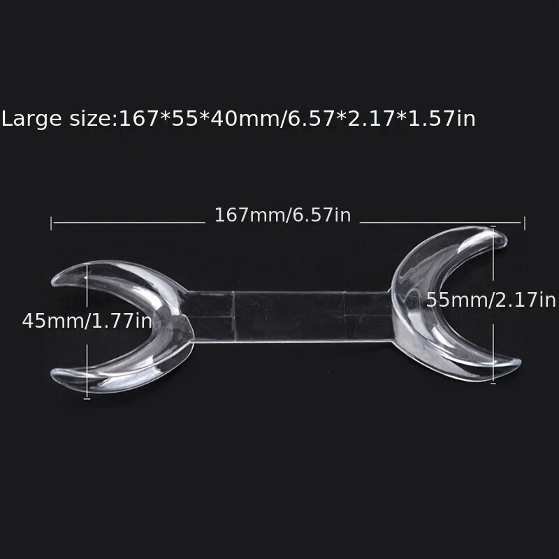 Dental Mouth Cheek Lip Retractor Double Ended T Shape Opener