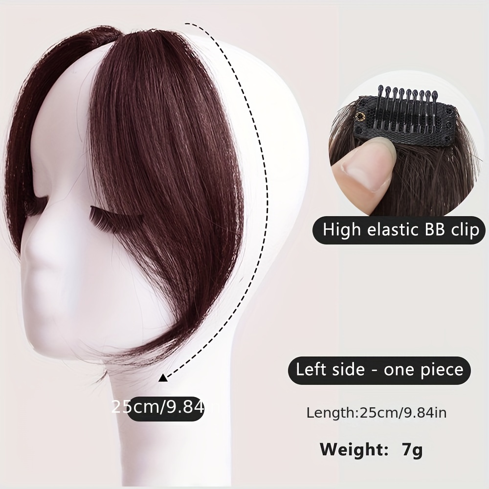Synthetic Clip In Hair Extensions Natural Looking For Daily Use