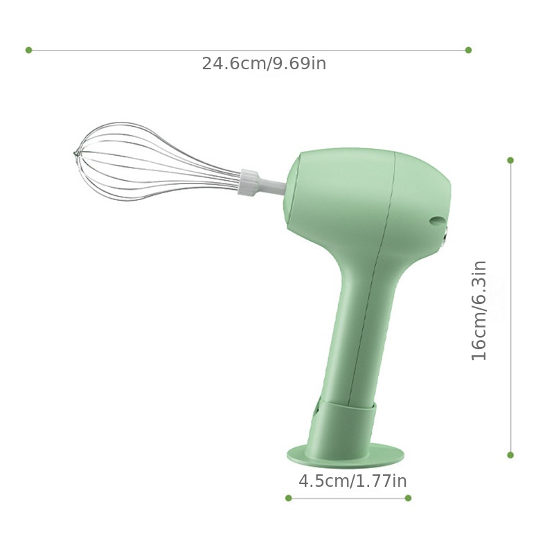 Handheld Electric Egg Beater With Base, Household Egg Beater