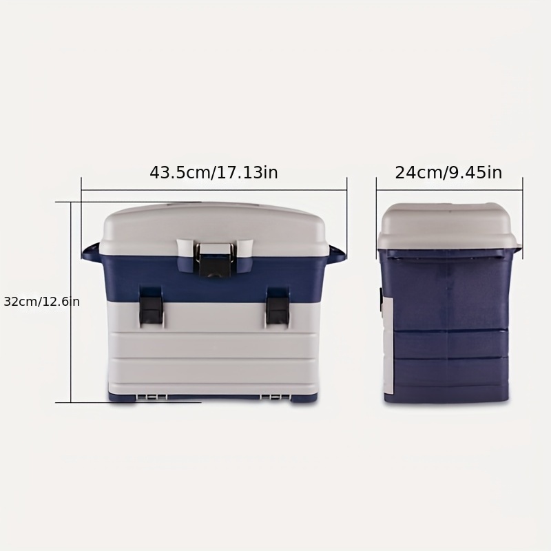 Outdoor Fishing Box Portable Multifunctional Storage Box Sea