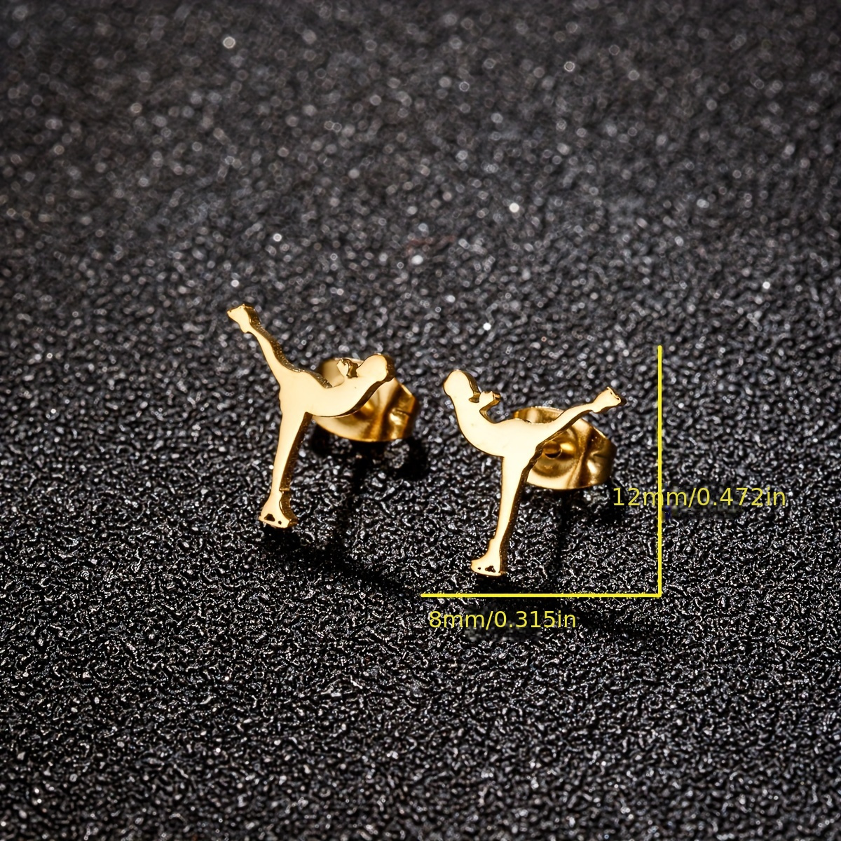 Dance hot sale earrings studs