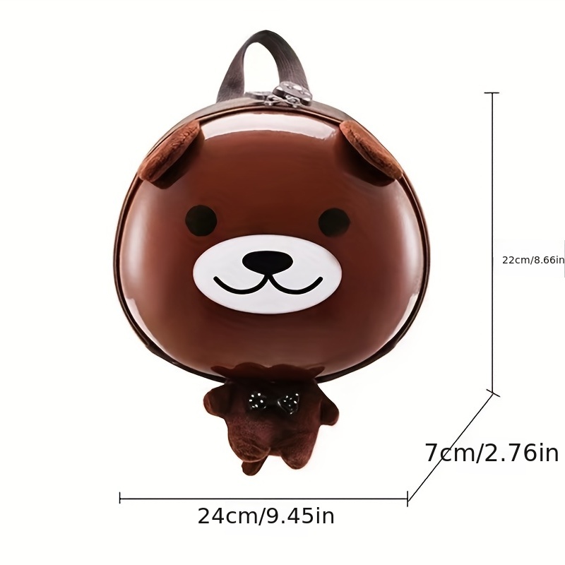 Children's Cartoon Schoolbag Small Backpack Eggshell Bag