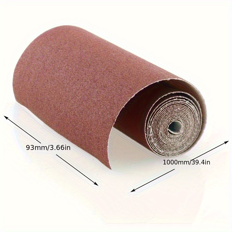 Schleifpapier-Rolle 5 M X 100 Mm — Körnung 100, Für Holz, Metall & Polieren