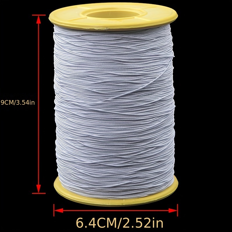 Hot Selling Colored Rubber Extruder Elastic Thread for Sewing Elastic Thread  - China Hair Extension Elastic Thread for Extensions and Elastic  Transparent Thread 650m price