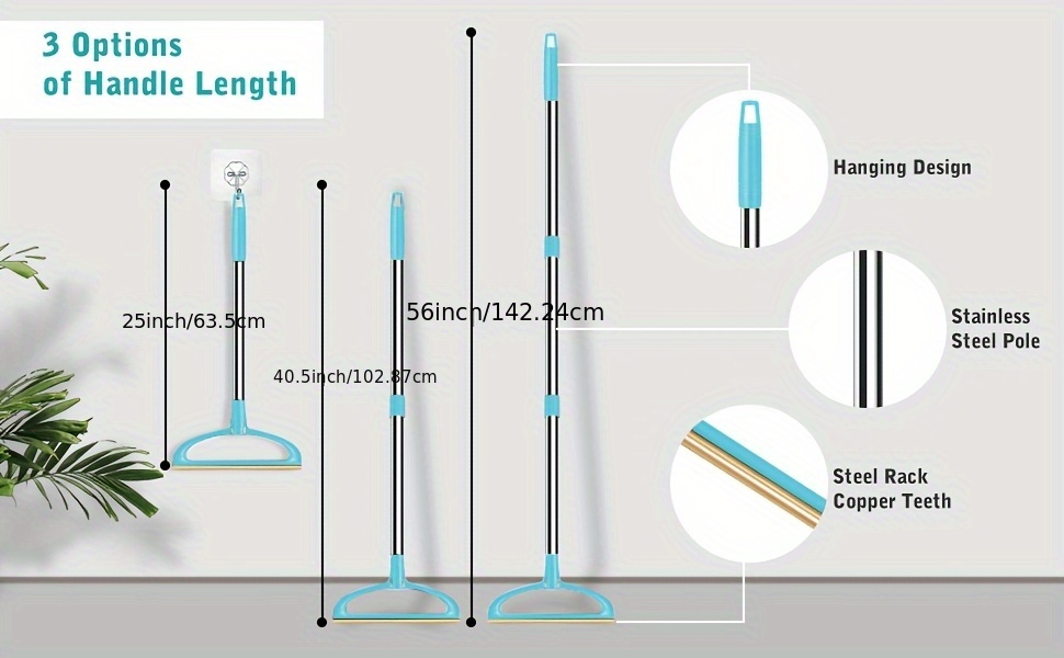 carpet rake for pet hair removal Product details 3