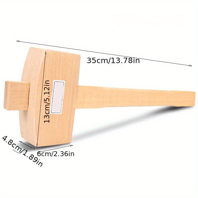 Carpenter's Wooden Hammer Professional Carpenter's Wooden - Temu