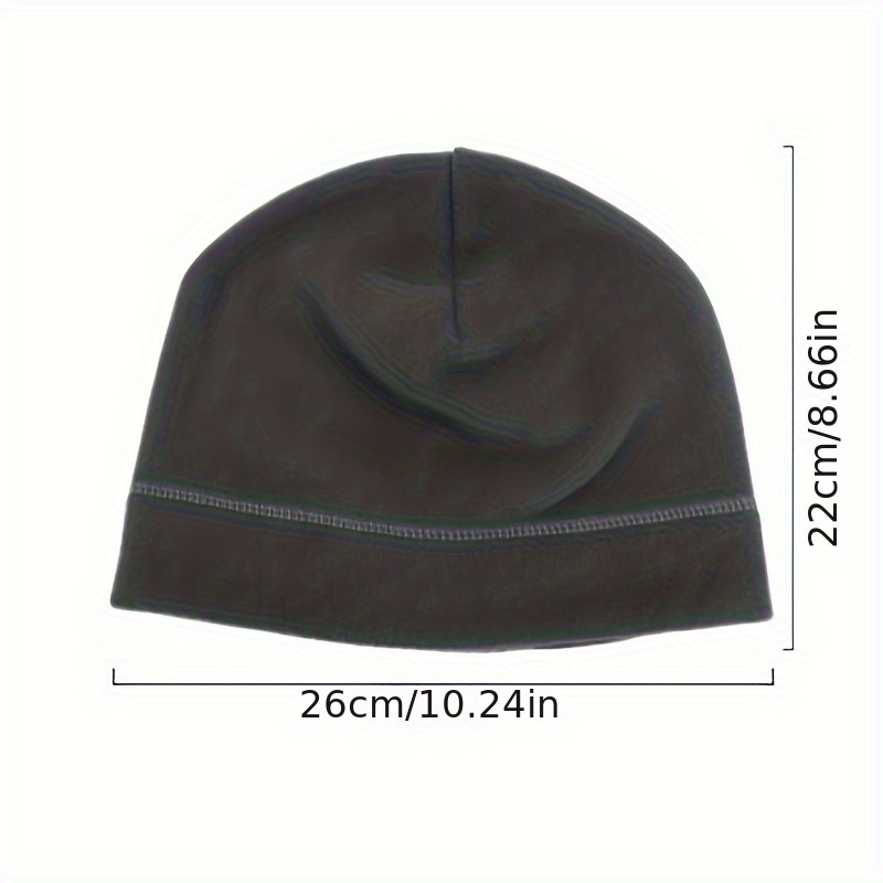 New Winter Coldproof Ski Hat Mens Outdoor Hat Double Sided Can