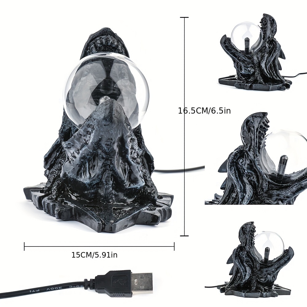 Lampe Plasma Tête de Dragon