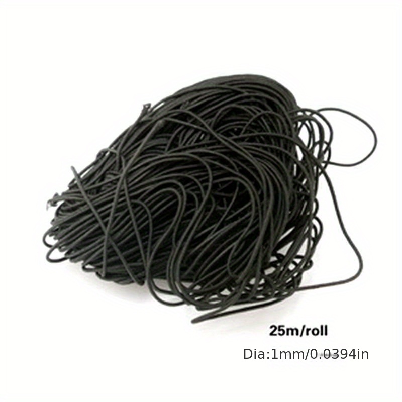 Long Beading String Buddha Bead Rope Elastic Thread Rubber - Temu