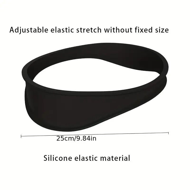 Diy Neckline Shaving Template And Hair Trimming Guide, Curved Silicone ...