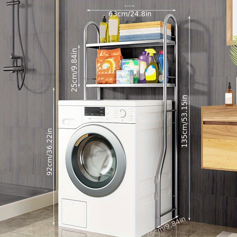 Metal Free Standing Laundry Room Organizer