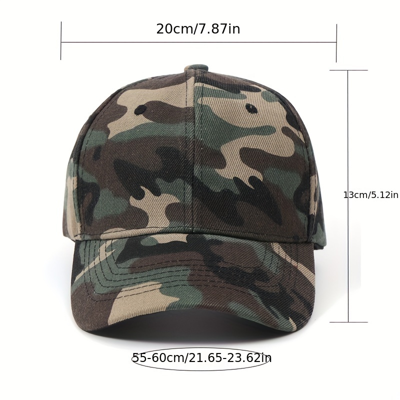 Outdoor Camouflage Hat Baseball Simplicity Tactical Military Army