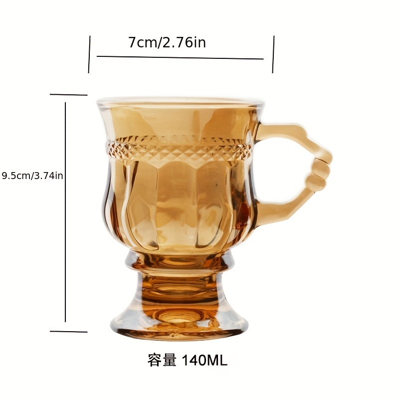 Vintage Irish Coffee Mugs Glass Cups For Summer And Winter - Temu