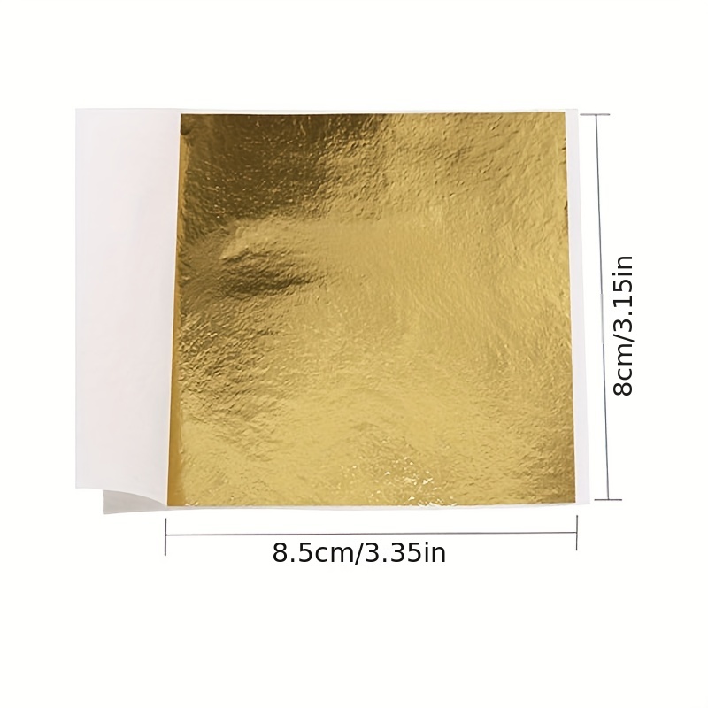 Multi-color Golden Foil Paper Colored Aluminum Foil Paper For Diy