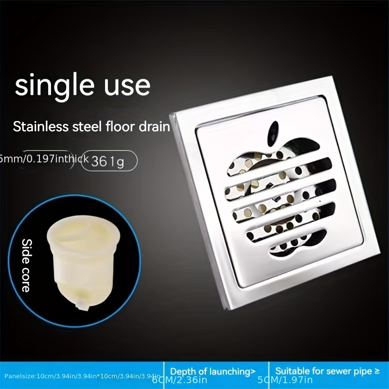 Stainless Steel Floor Drain Filter Hair Catcher Anti - Temu