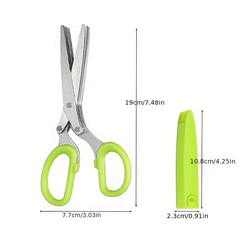 Multi-layer Scissors Kitchen Tools Vegetable Shear Multifunctional Scissors