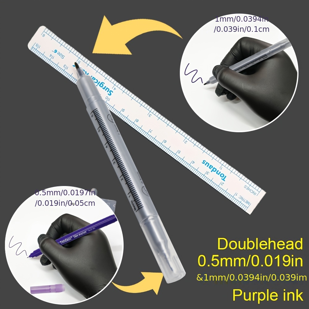 1pc 3pcs surgical eyebrow tattoo light beige marker pen Temu