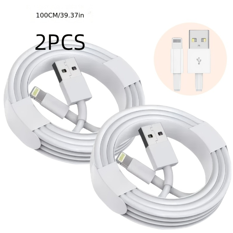 usb a lightning data cable 2pcs 3ft fast charger cable usb