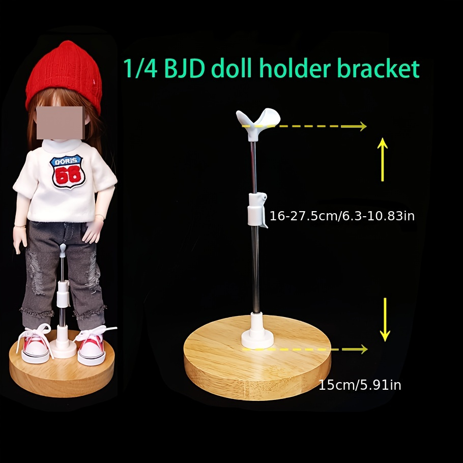 

Bjd Doll Stand 4 Points Doll Standing Bracket Doll Support Frame Around 45cm Bjd Doll Standing Shelf