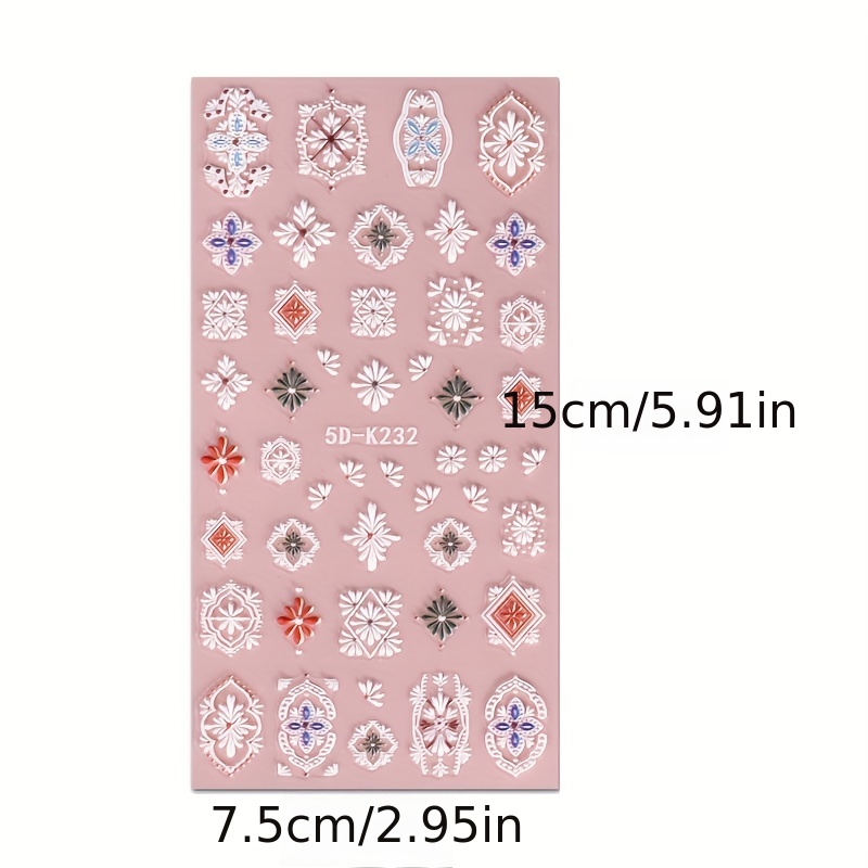  Housoutil 5pcs Nail Art Sticker Book Nail Art Stickers Nail  Decals Sticker Collection Album Nail Charm Organizer Box Nail Art Album  Manicure Applique Photo Display Brochure The Album Plastic : Beauty