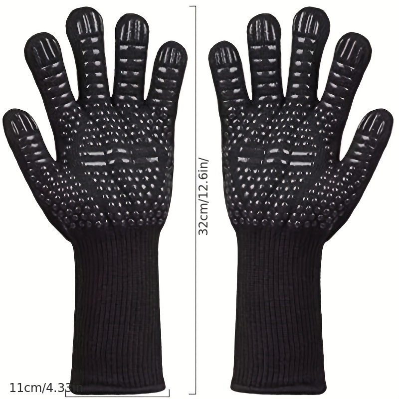 Thickened BBQ Gloves High Temperature Oven Gloves 500 800 Degrees