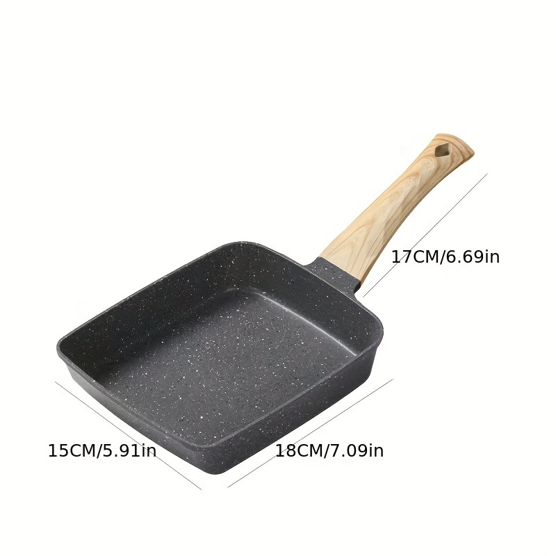 Japanese Style Omelette Pan Cast Iron Omelette Pan - Temu