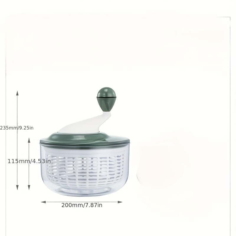 Kitchen Vegetable Spinner, Manual Vegetable Salad Spinning Dryer With  Rotary Handle, Manual Vegetable Washer Dryer, Fruit Drain Basket, Fruit  Spinning Dehydrator, Lettuce Spinner, Strainer Basket, Kitchen Supplies,  Kitchen Gadgets - Temu