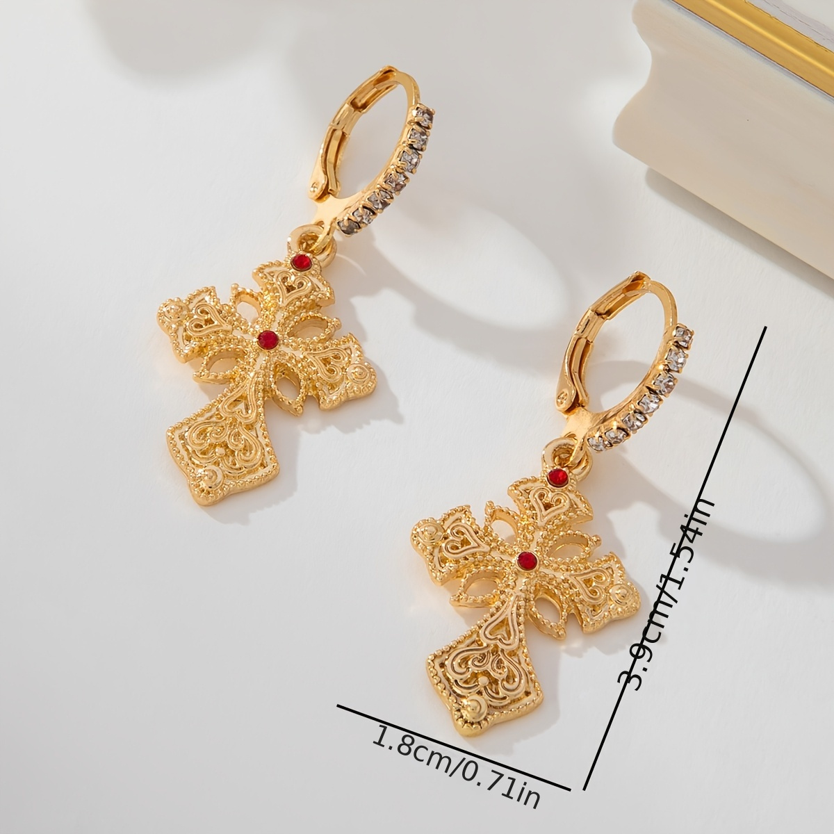 Versatile Cross Element Earring Clasp