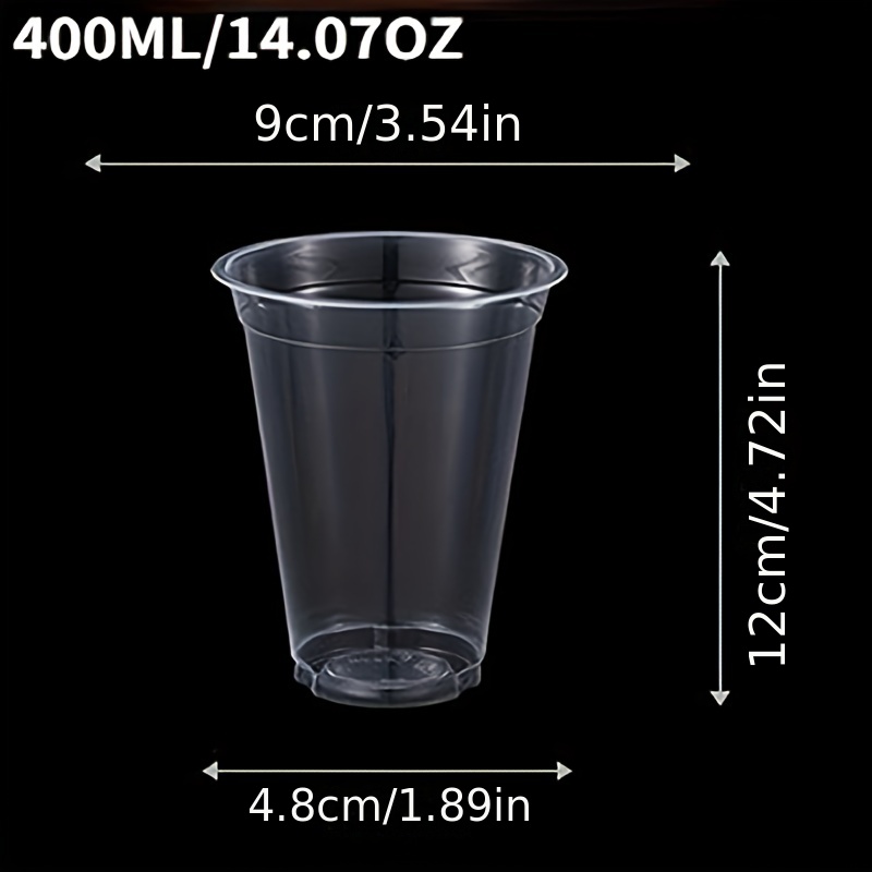 Disposable Milk Tea Plastic Cups Pp Plastic Cups - Temu