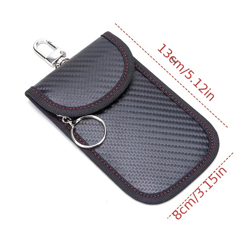 Image of Faraday Car Key Pouch, 1-pack Faraday Bag | Car Key Signal Blocking Pouch | Keyless Entry Car Key Case | Rfid Blocking Pouch For Car Security | Anti-theft Remote Entry Keyless Protection