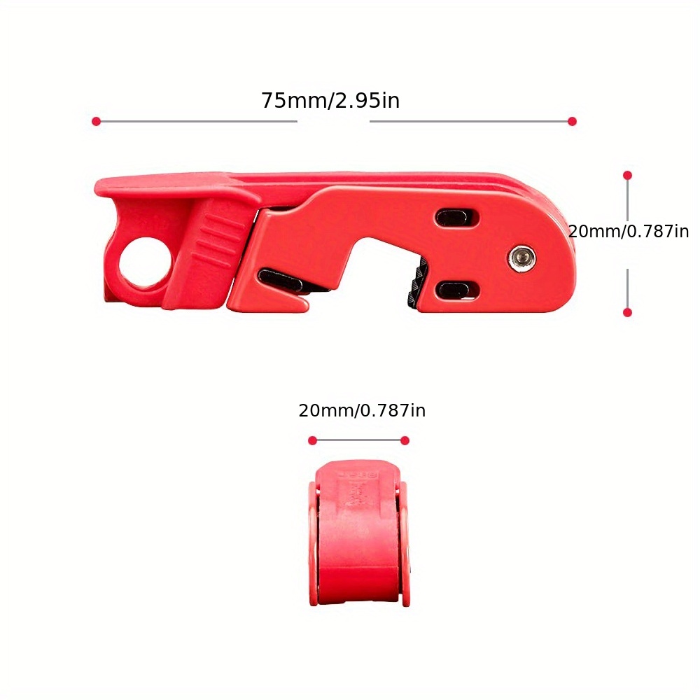 Circuit Breaker Locking Device, Locking Hanging Signage Circuit Breaker