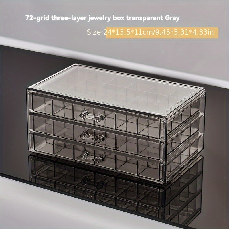 

Jewelry Storage Box, Jewelry Earrings, Necklace, Earrings, Earrings, Anti Oxidation , Acrylic Box