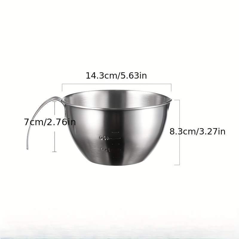 Stainless Steel Mixing Bowl Set Multipurpose Soup Basin 5 - Temu