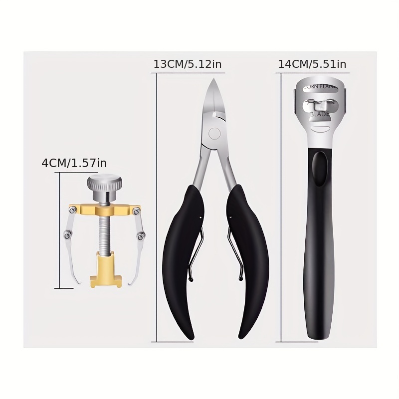 Ingrown Toenail Tool Kit Professional Toe Nail Clipper Set - Temu