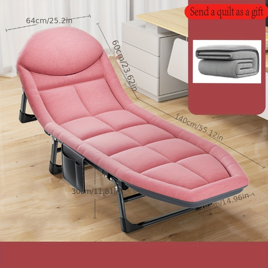 Cama Plegable Portátil Para Una Persona Silla De Salón Para - Temu