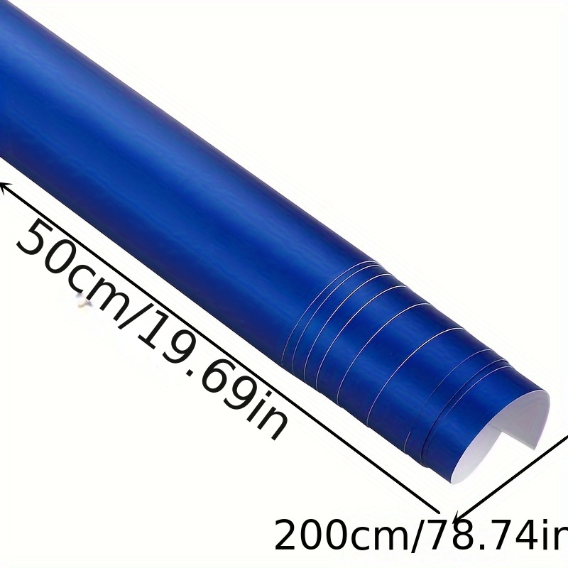 TapeManBlue Pellicola Adesiva Protettiva Per Auto 91,4 Cm X 61 M – Plastica Blu Antiurto Per Finestrini E Carrozzeria Danneggiati
