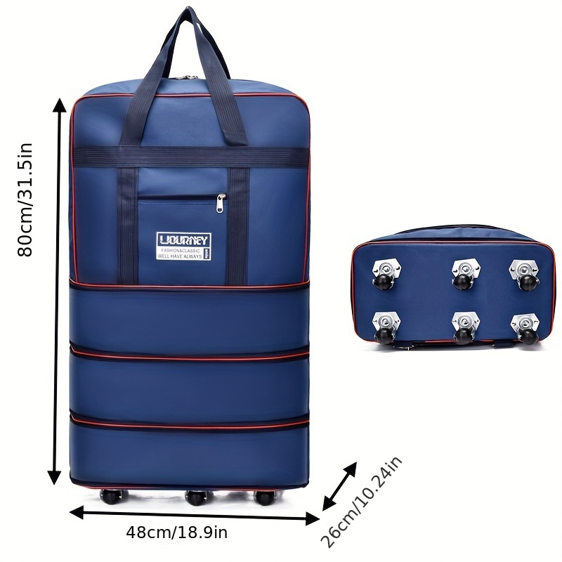 Travel Bags Suitcases With Universal Wheels, Large Capacity Luggage Storage  Bsg For Relocation, Business Trips
